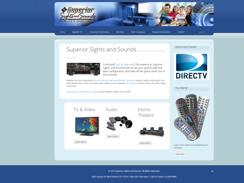 Satellite Installation Services Website