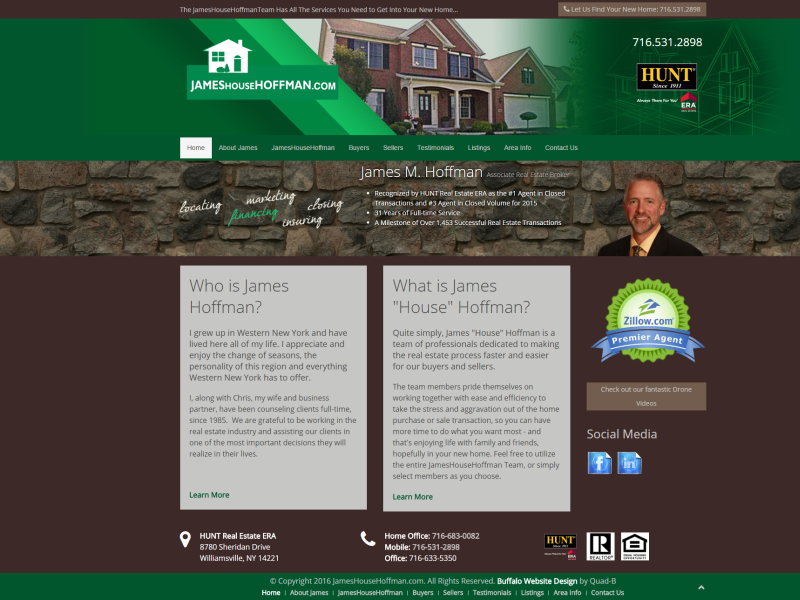 Real Estate Broker Website