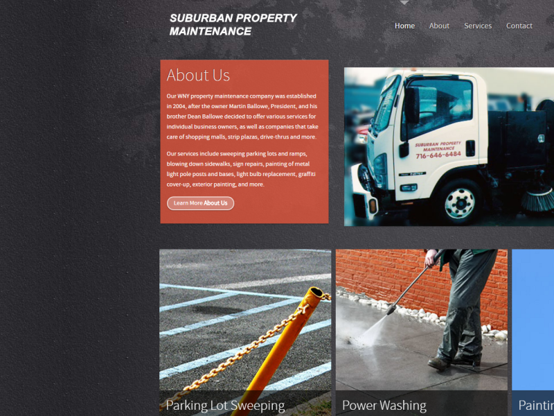 Property Maintenance Company Website