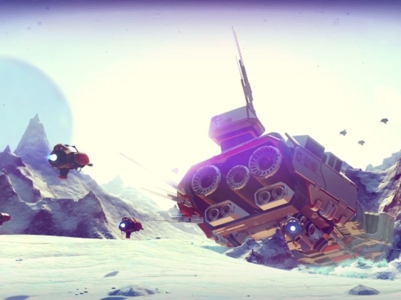 Crash landed on a strange alien planet?