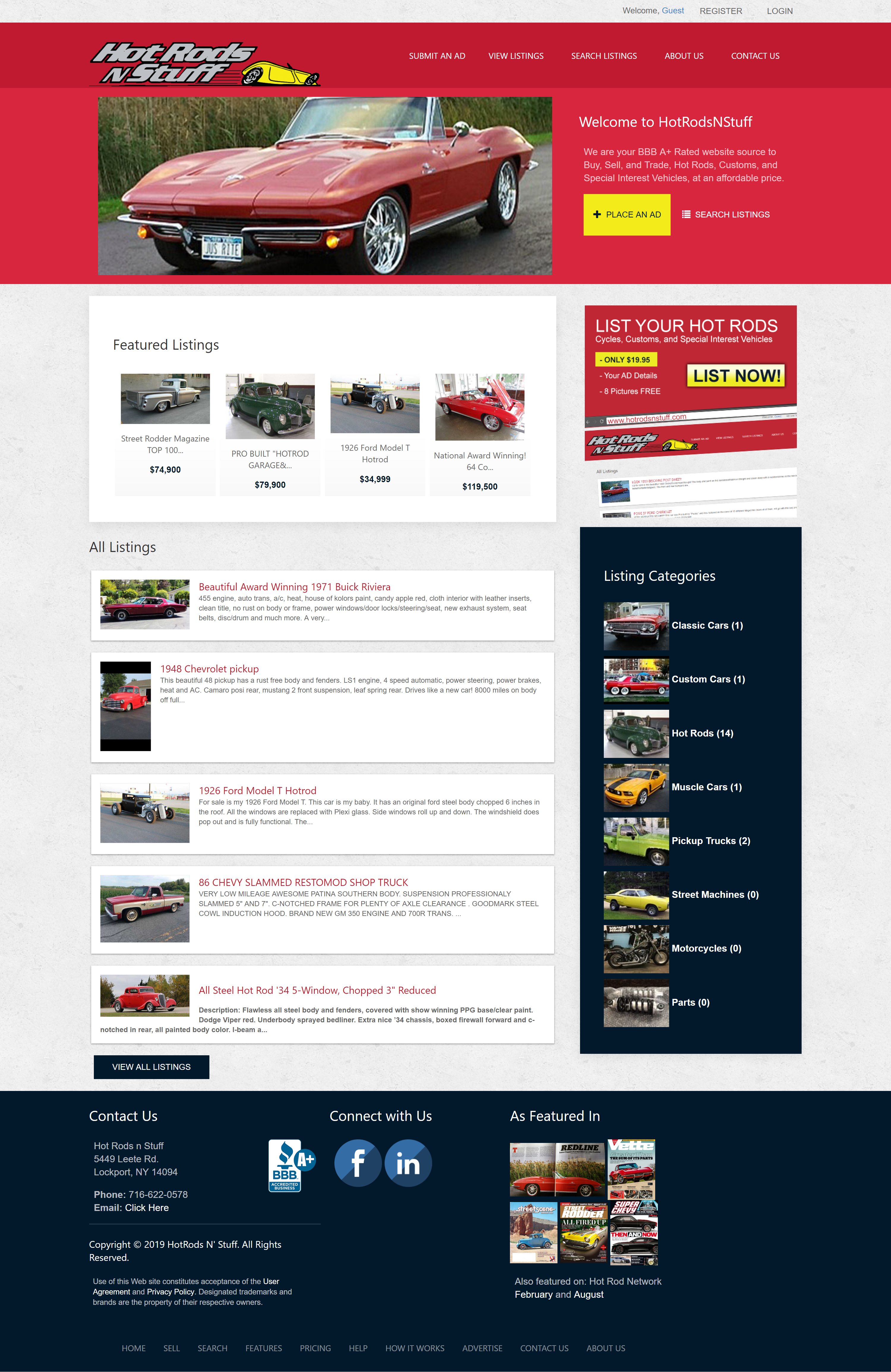 Car Enthusiast Auction Website