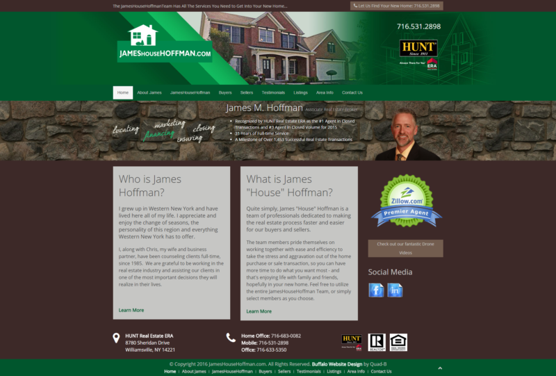 Real Estate Broker Website