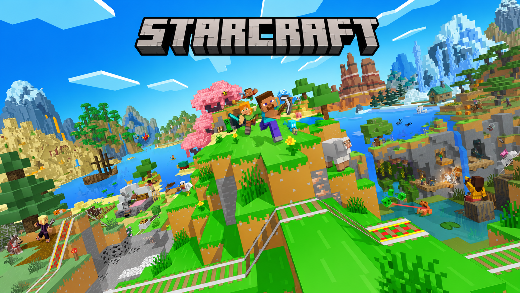Starcraft... a Minecraft community server.